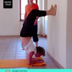 Posture Yoga : Prise de la posture du scorpion